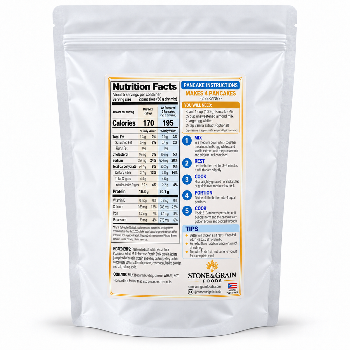 Protein Buttermilk Pancake Mix - 9oz